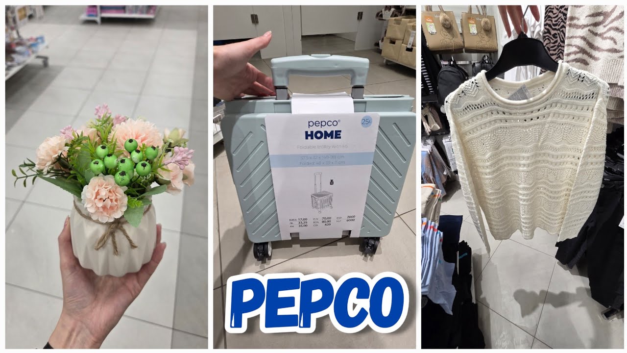 PEPCO 🛍 Bardzo dużo nowości dla domu❗️Ażurowe swetry ❗️