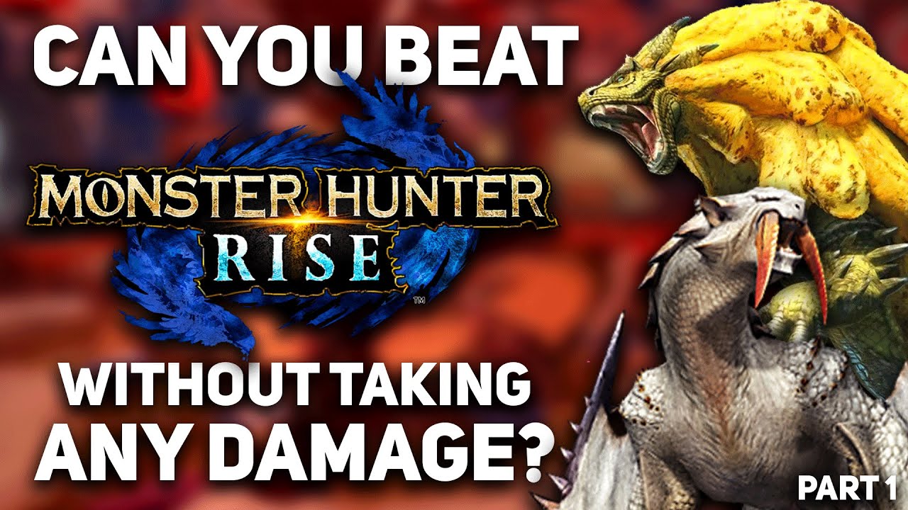 Can You Beat Monster Hunter Rise Without Taking Damage?