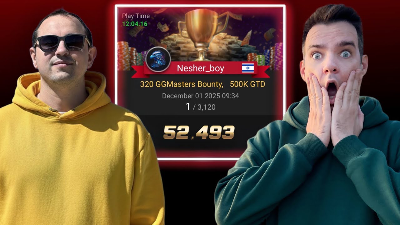 Разбор заноса $52 000 с NesherBoy — показываем, как тащить турниры!