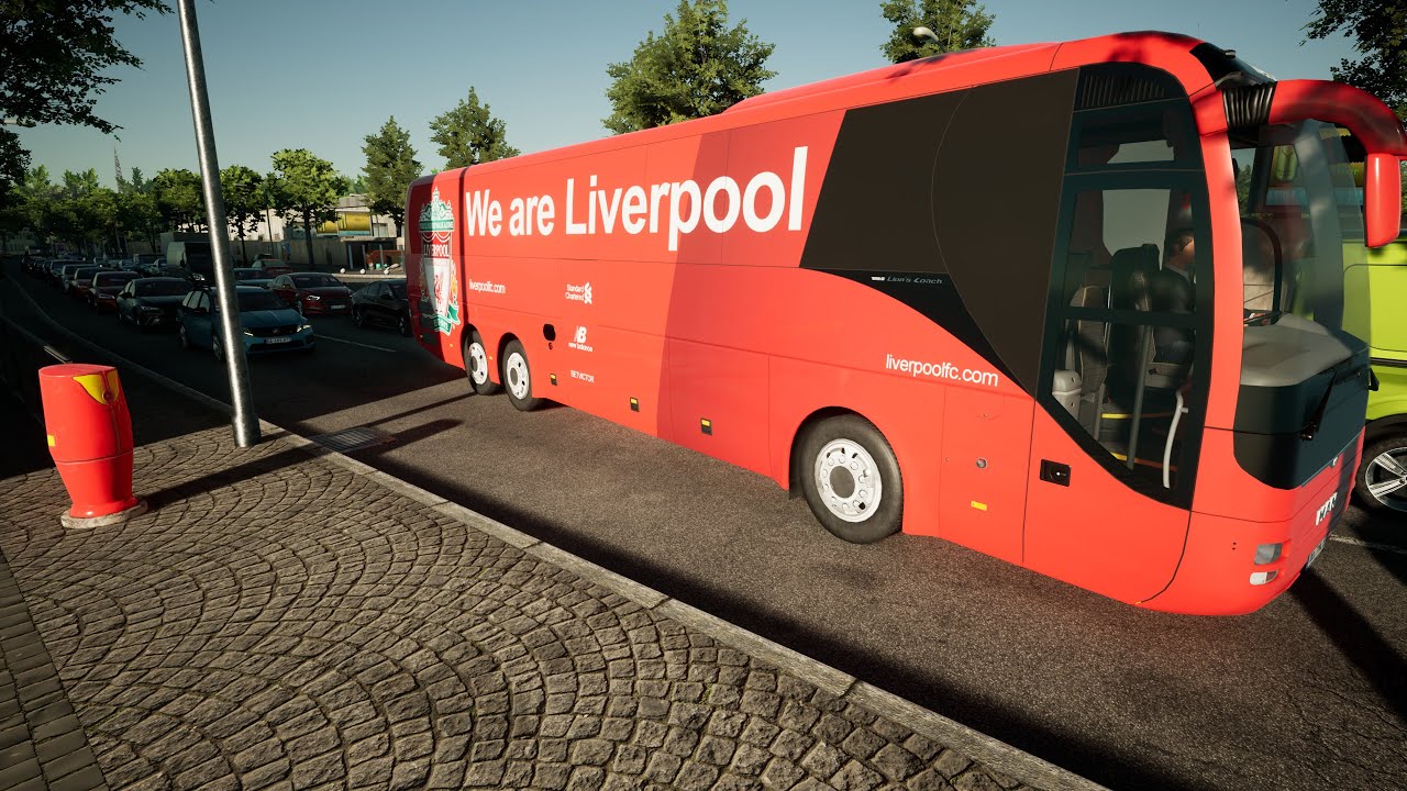 Bonjour Paris , Liverpool fans arrived in PAris... UCL FINAL.#championsleague !!! Fernbus Simulator