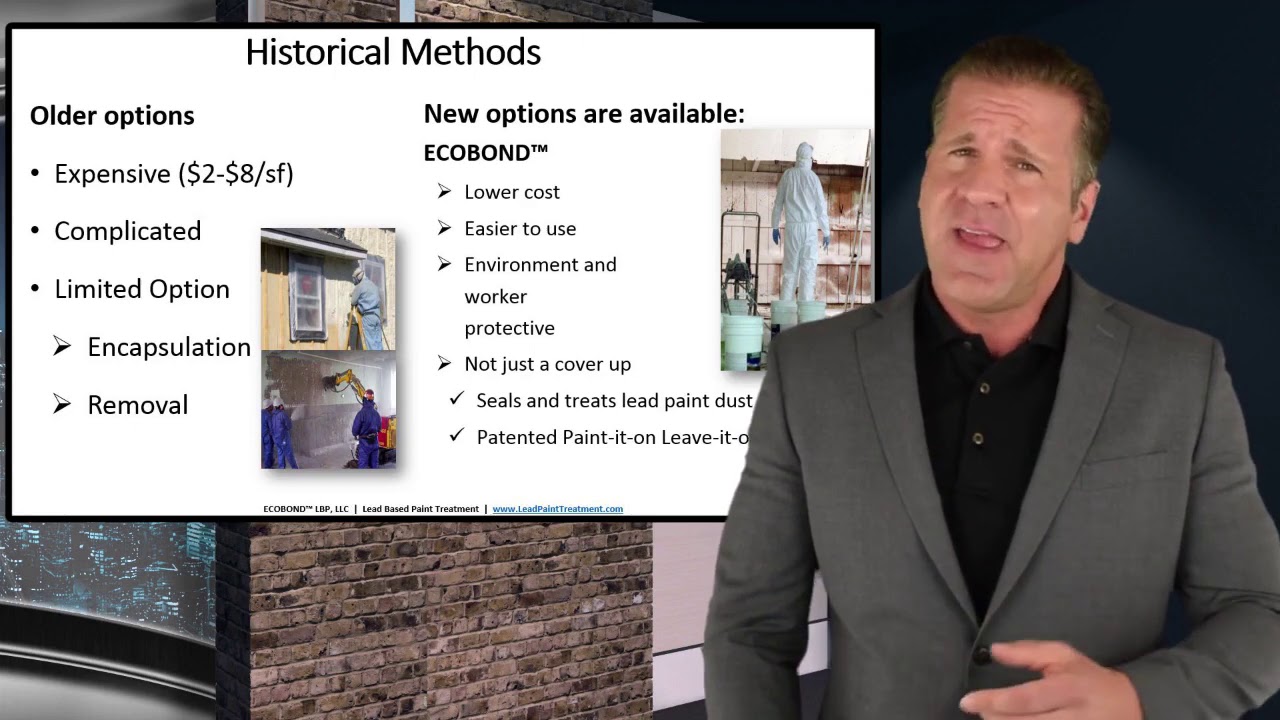 Lead Paint Treatment -Using ECOBOND&reg; LeadDefender&reg; for Removing Lead Based Paint