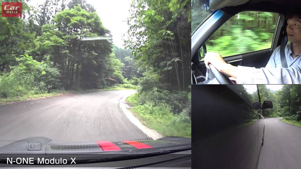 「Honda  N-ONE Modulo X」　モータージャーナリスト 岡本 幸一郎 氏 / 群サイ（群馬サイクルスポーツセンター）テストドライブ - Car Watch