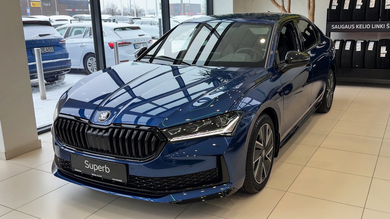 2026 SKODA SUPERB SPORTLINE FULL WALKAROUND 4K (INTERIOR & EXTERIOR)