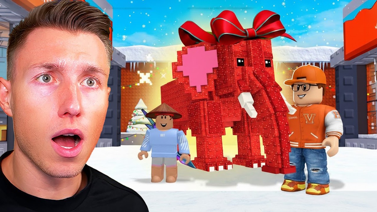 ich SCHENKE iCrimax 100.000 ROBUX BRAINROT in ÜBERLEBE LAVA Roblox