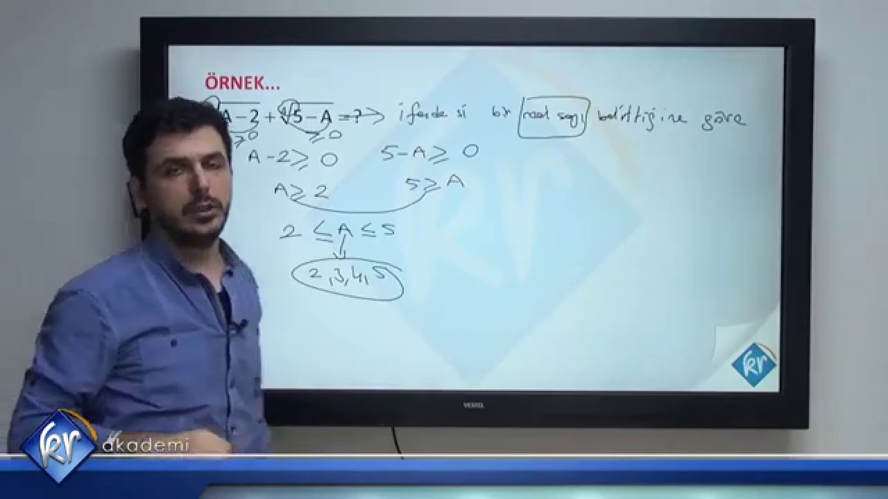 Köklü Sayılar 1 | KPSS DGS ALES Matematik | Kr Akademi