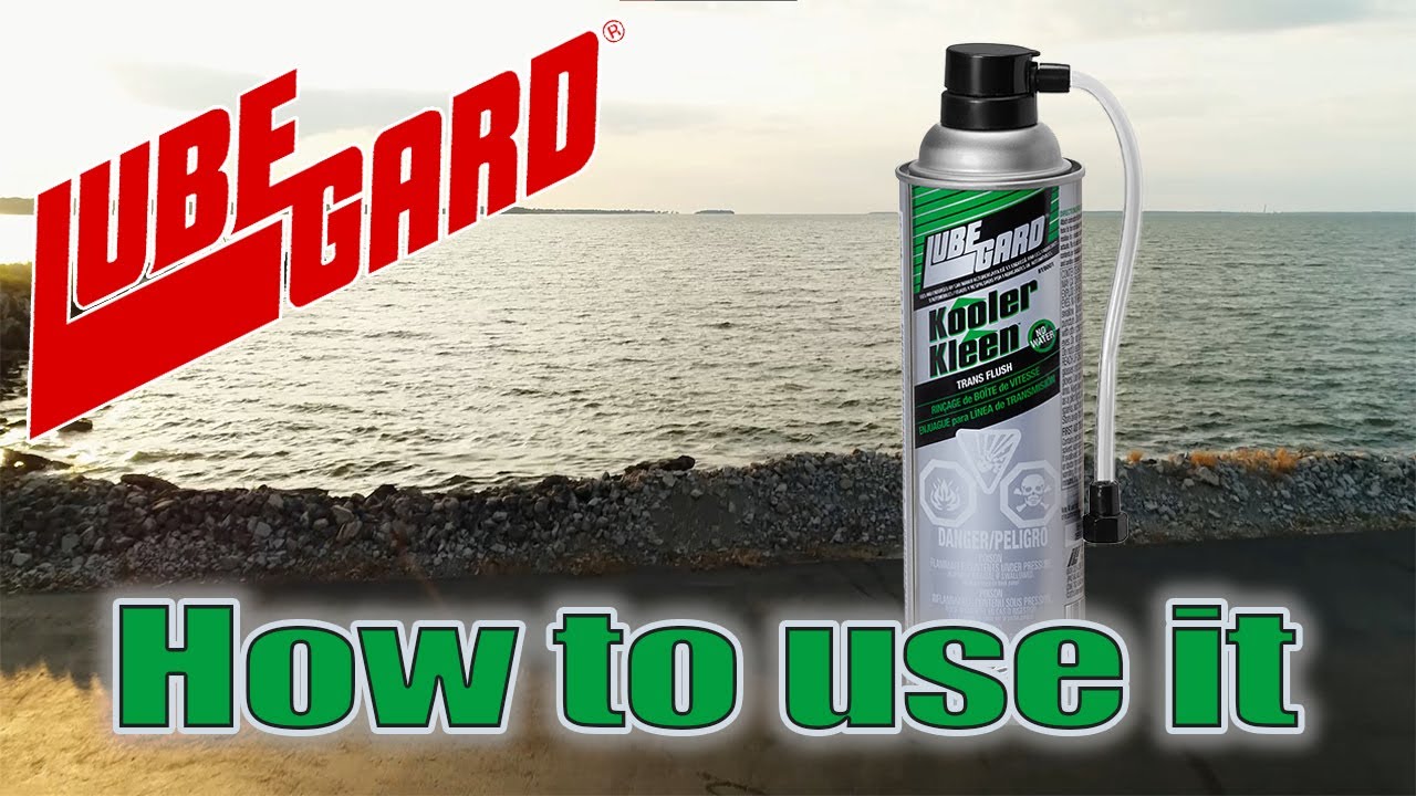 LUBEGARD® How-to - Kooler Kleen Transmission Cooler Flush in a Can