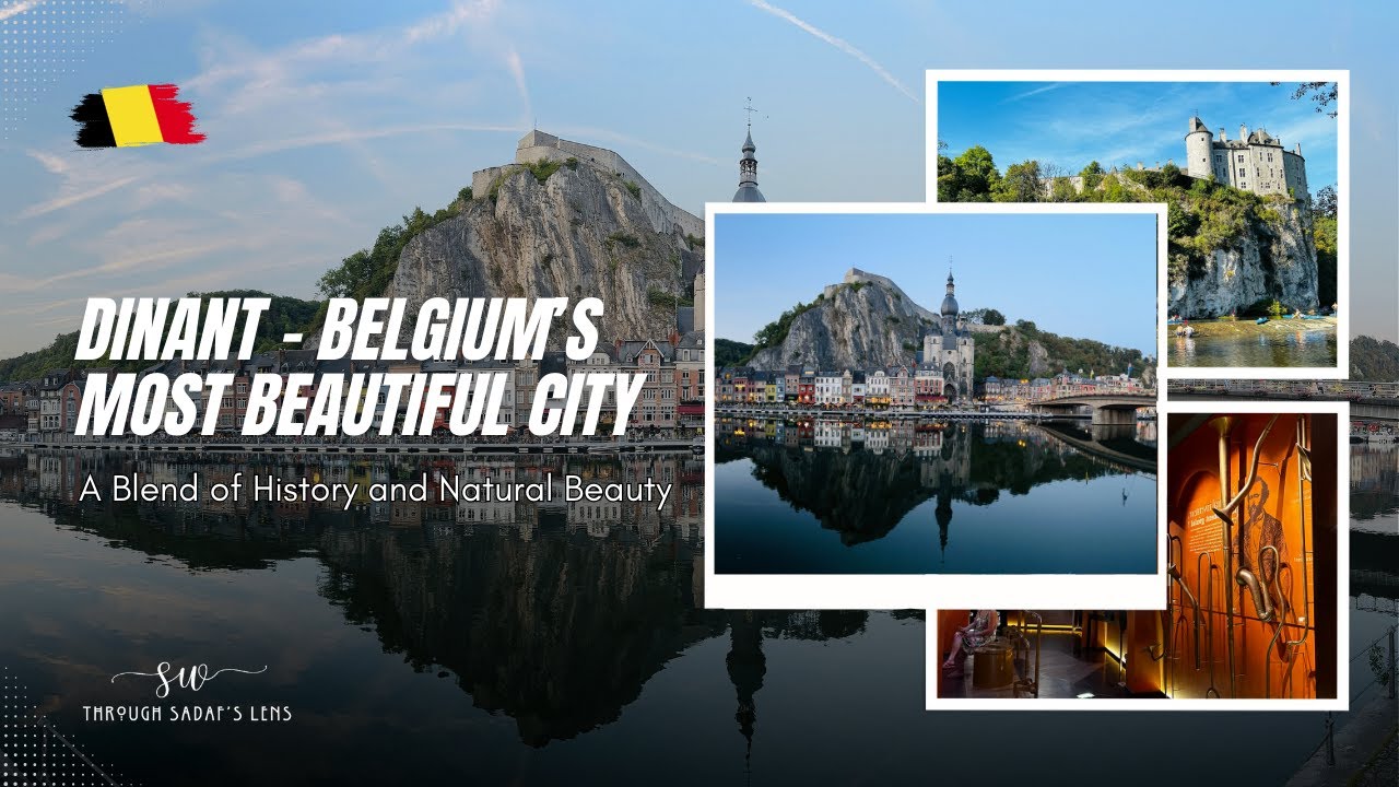 DINANT, BELGIUM (2024) | The Most Beautiful City of Belgium | 4K
