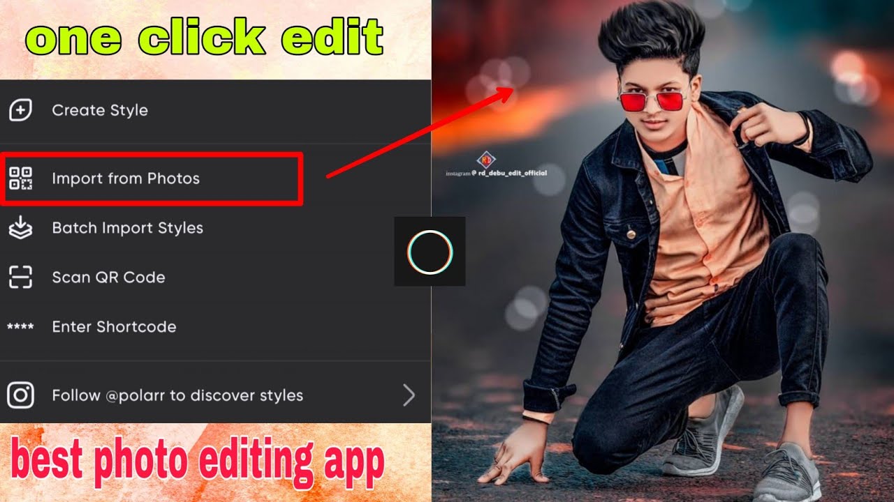 top photo editing app 2021🔥||polarr app secret trick