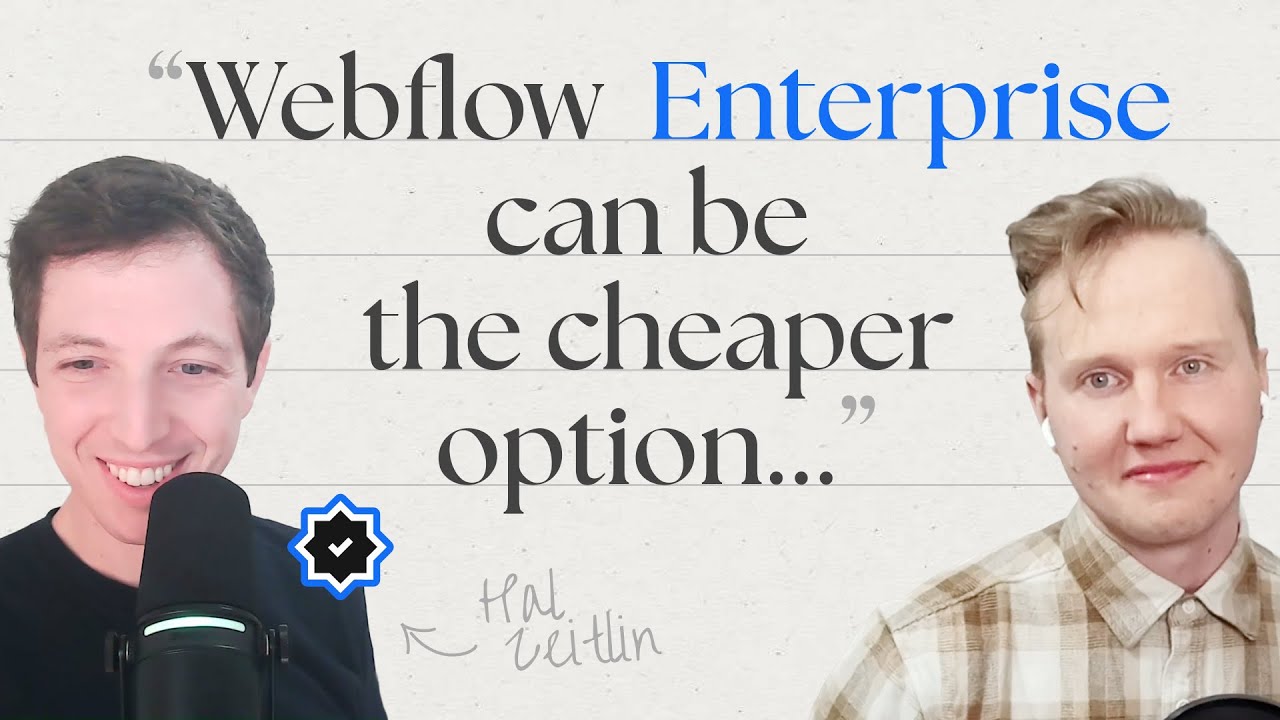 POD 42 - Webflow Enterprise, Components, and Scale - with Hal Zeitlin