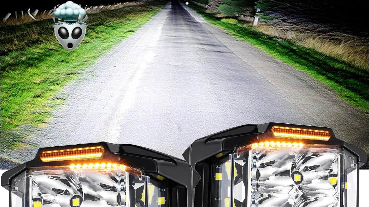 Установка фар Auxbeam V-Max Pod на мой Polaris Xpedition с распаковкой световой панели 5D Pro