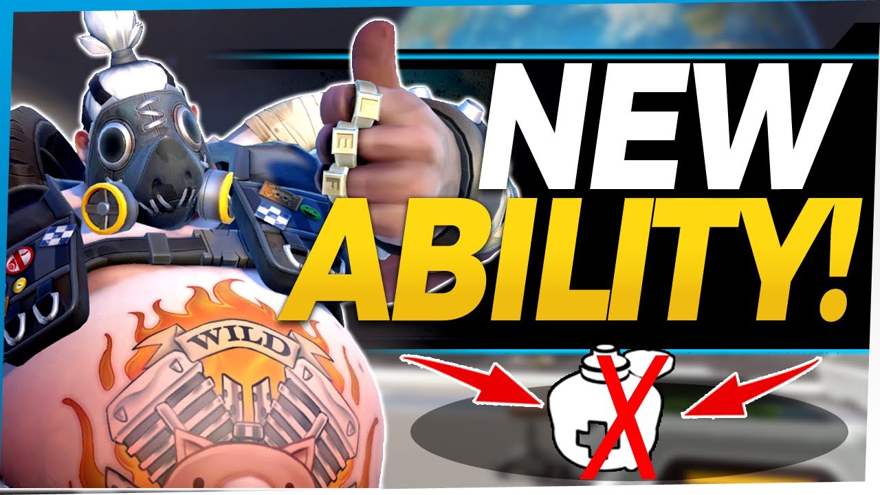 Overwatch NEW Roadhog Ability - Rework - Plus more info on New Game mode