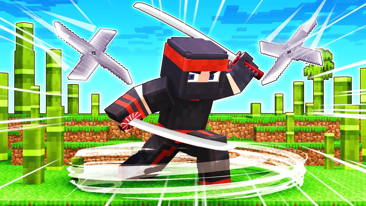 ME TRANSFORMO EN NINJA! 🐱‍👤🔥 | Minecraft