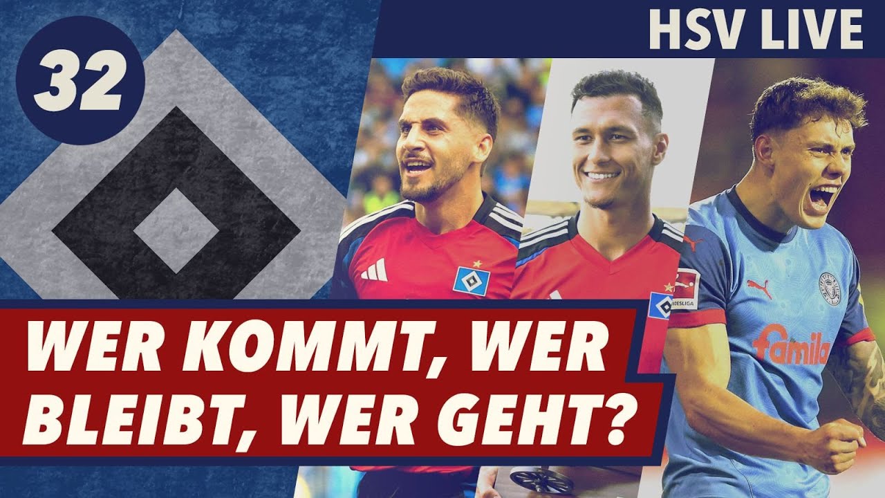 Remberg im Anflug, Reis vor dem Absprung, Selke nach Leipzig? - HSV Live #32
