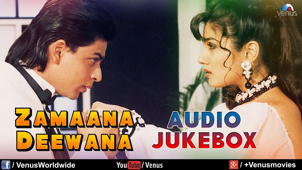 Zamaana Deewana Audio Jukebox | Shahrukh Khan, Raveena Tandon |