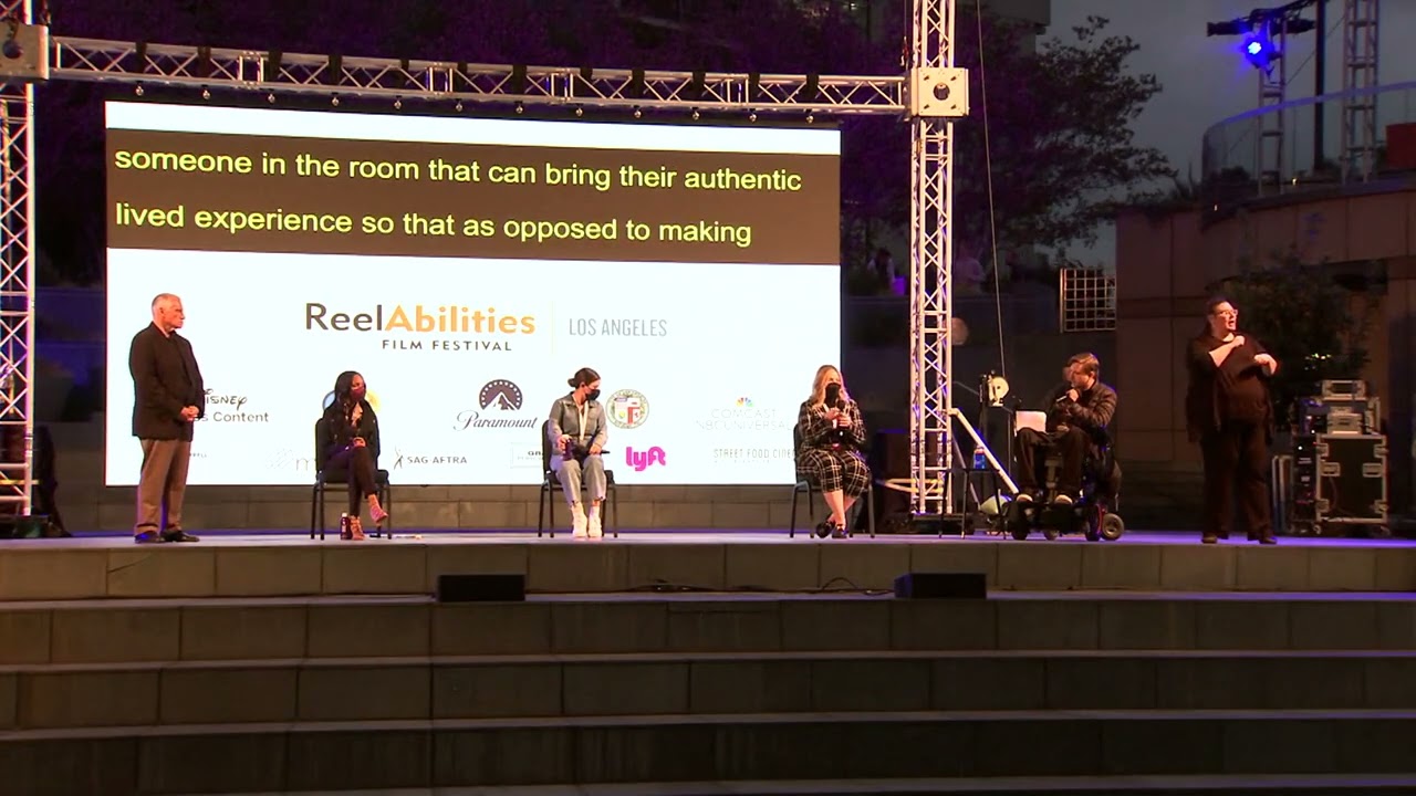 Panel Discussion: Are We There Yet? Authentic Representation in Film - with Audio Description