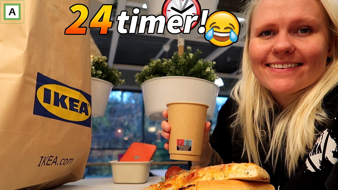 SPISER BARE MAT FRA IKEA I 24 TIMER! 🧇