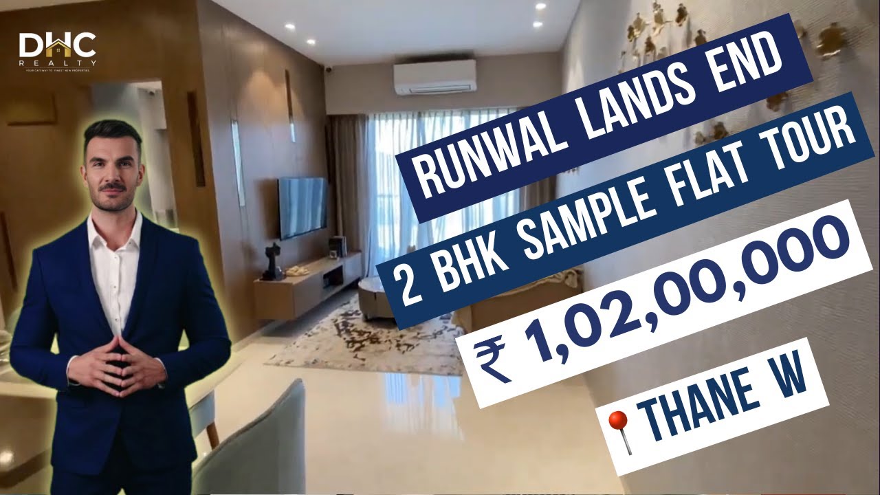 Runwal Lands End Balkum Thane West | 1Bhk  2Bhk  3bhk Sample Flat Tour | Runwal Kolshet Thane