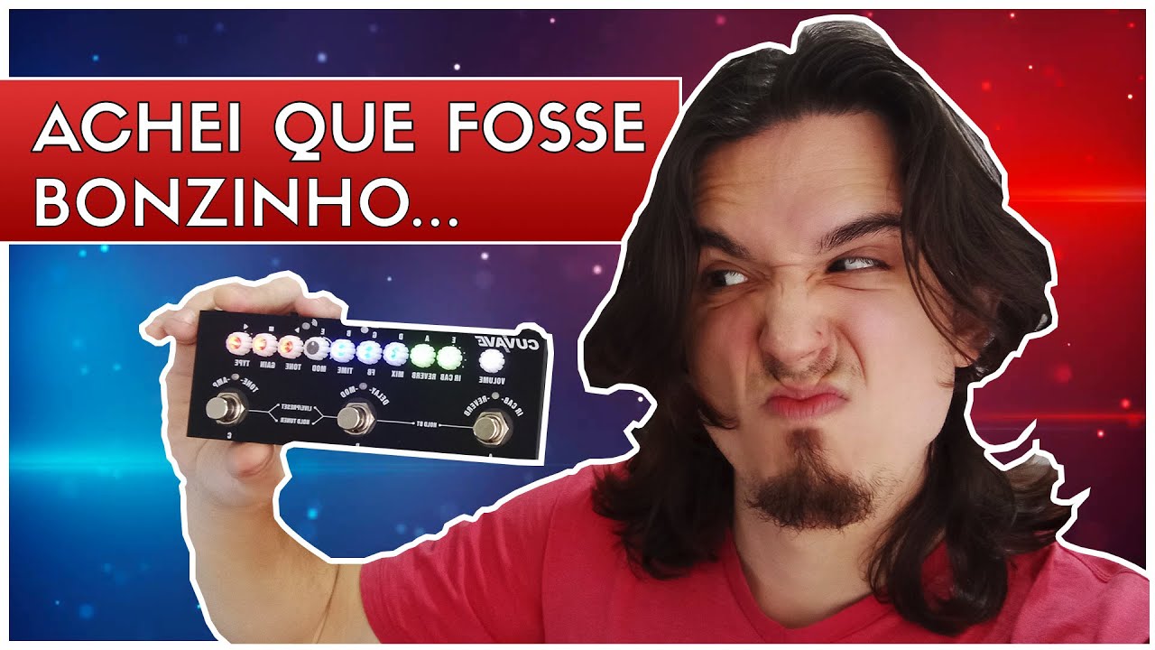 Pedal de Guitarra? Pedaleira? Conheça o CUBE BABY, da CUVAVE! [Review]