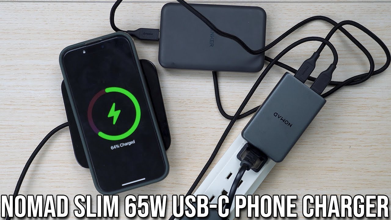 Nomad Slim 65w USB-C iPhone Plug