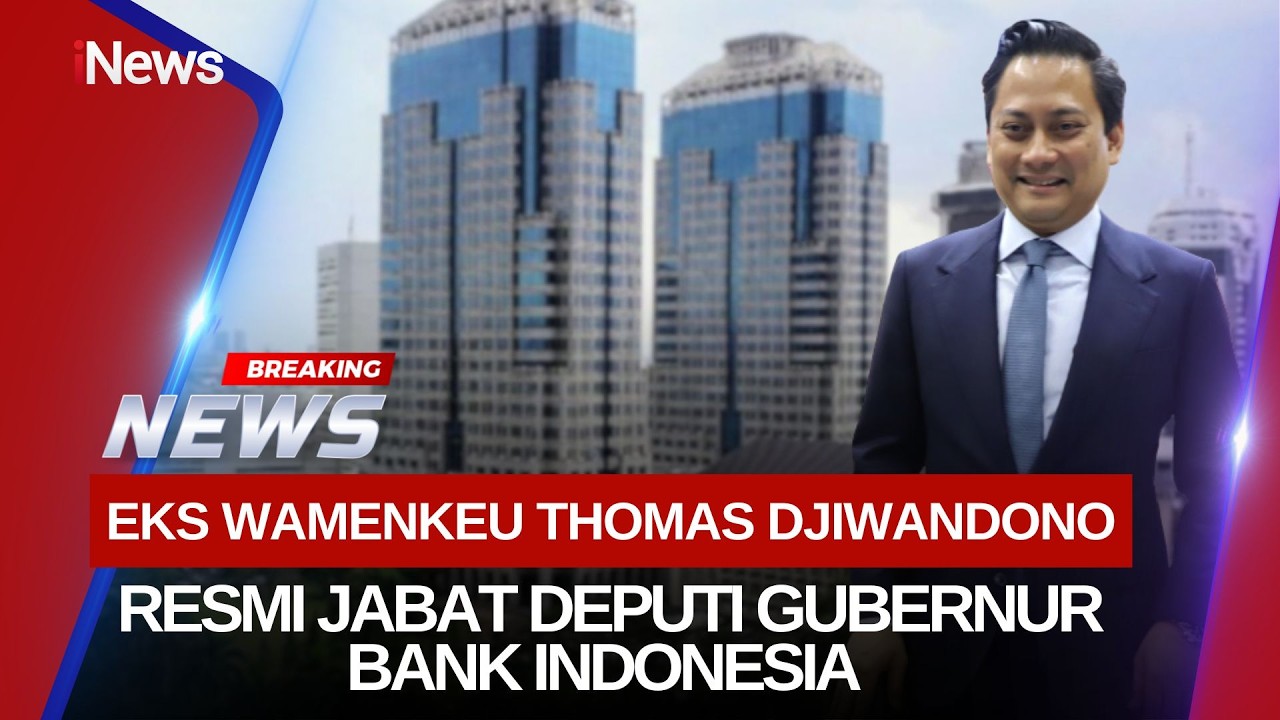 🔴BREAKING NEWS - PENGUCAPAN SUMPAH JABATAN THOMAS DJIWANDONO SEBAGAI DEPUTI GUBERNUR BI (9/2)