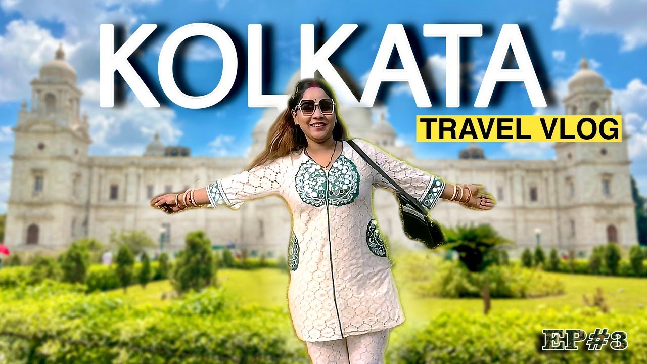 Kolkata Day 3: Exploring Iconic Places & Street Food! 🚋🥘 | City of Joy