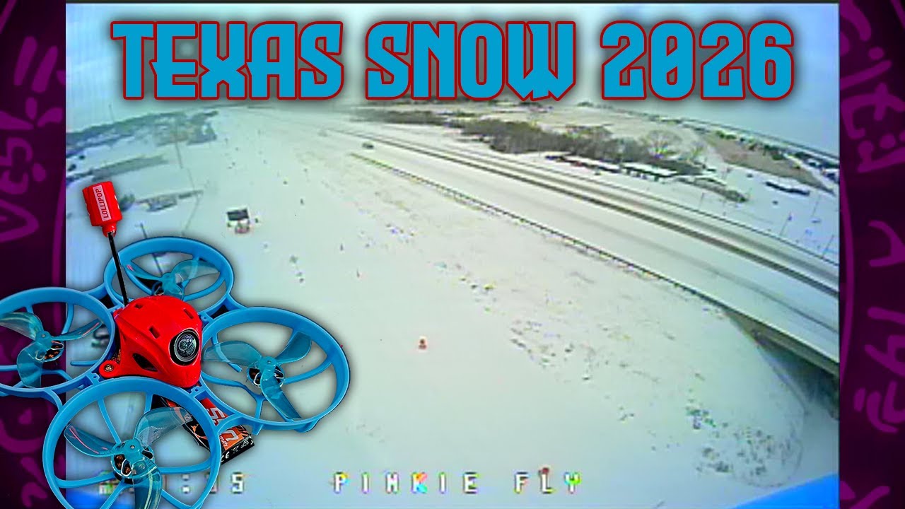 Texas Snow 2026 | Analog FPV 75mm