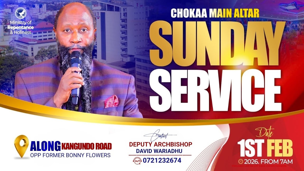 CHOKAA MAIN ALTAR SUNDAY SERVICE  | 1ST FEBRUARY 2026