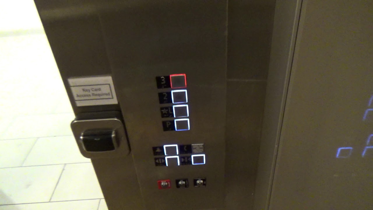 New Schindler 3300 MRL Traction Elevators at The Embassy Suites by Hilton, St. Augustine Beach, FL