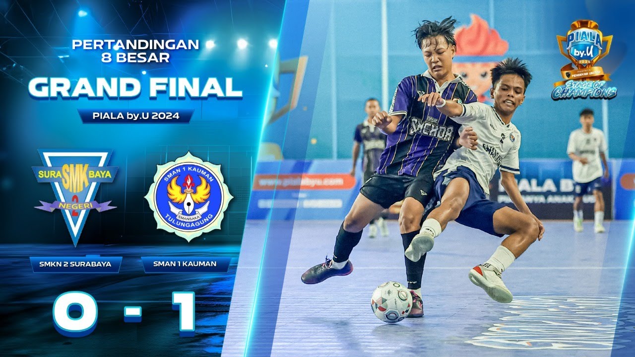 SMKN 2 SURABAYA vs SMAN 1 KAUMAN | FULL MATCH | QUARTER FINAL - GRAND FINAL PIALA by.U 2024