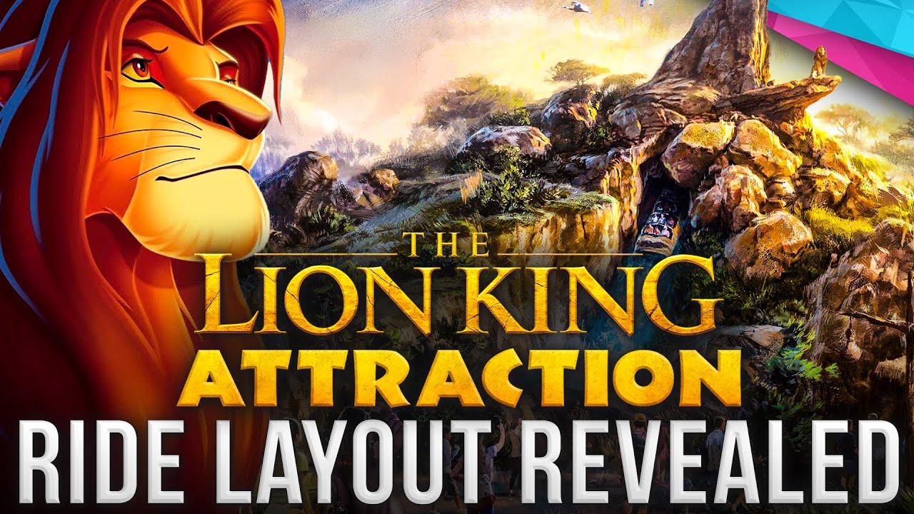 THE LION KING RIDE Layout Revealed for Disneyland Paris - Disney News