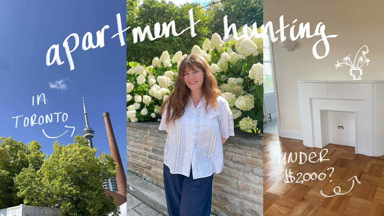 APARTMENT HUNTING IN TORONTO | touring low-rise buildings with *charm*