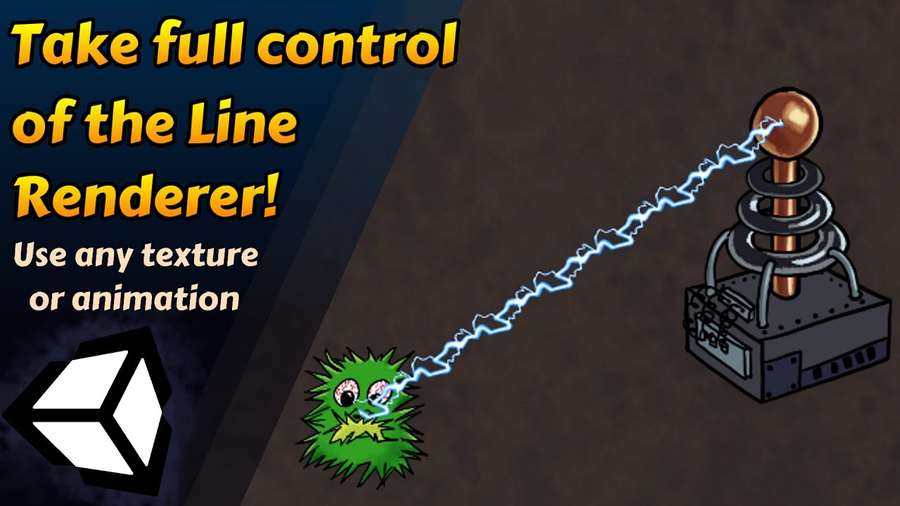 Use any texture and animations for Unity's Line Renderer