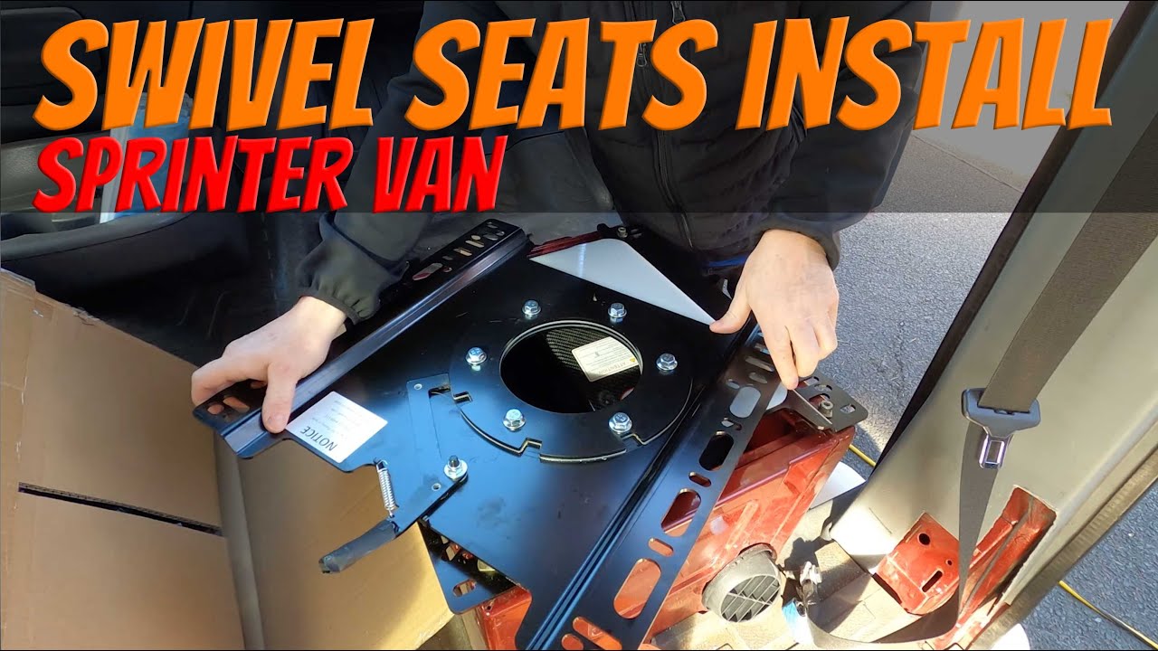 Best swivel seats for your Sprinter / Conversion Van, how to install 2021