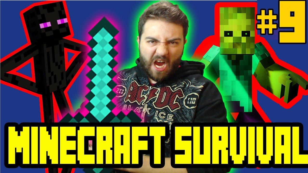 Minecraft Survival Bölüm 9 - Slime Tarlası Yapıyoruz  [ 1.10.2 ] /w Gitaristv /w T.E.O /w Eso