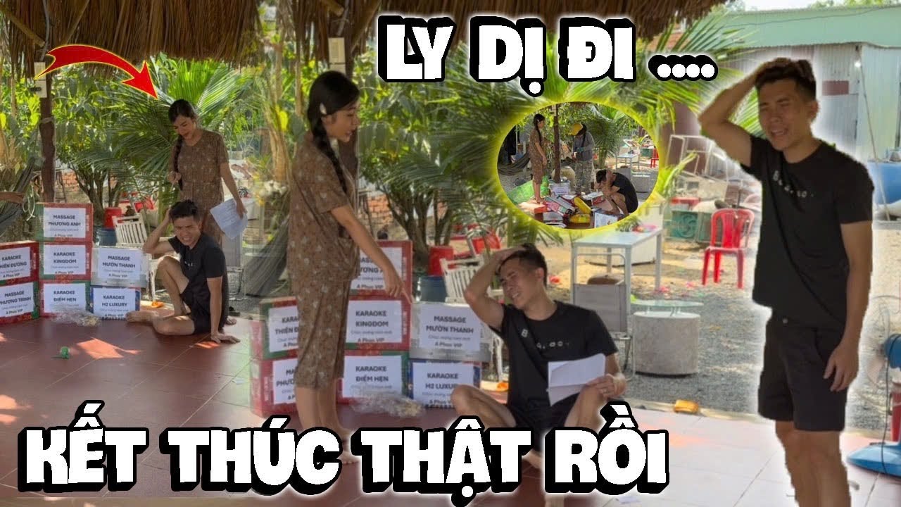 Phúc Lỏ bị Vợ bắt ký giấy li dị, Vì cái tội đi Tay Vịn- Mời luôn cả Ông Bà Xui xuống giải quyết 