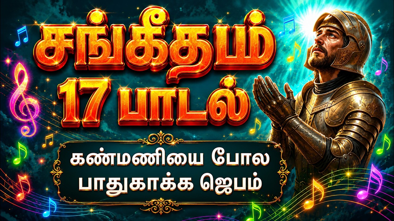 சங்கீதம் 17 பாடல்,கண்மணியை போல பாதுகாக்க ஜெபம்,வசன பாடல்