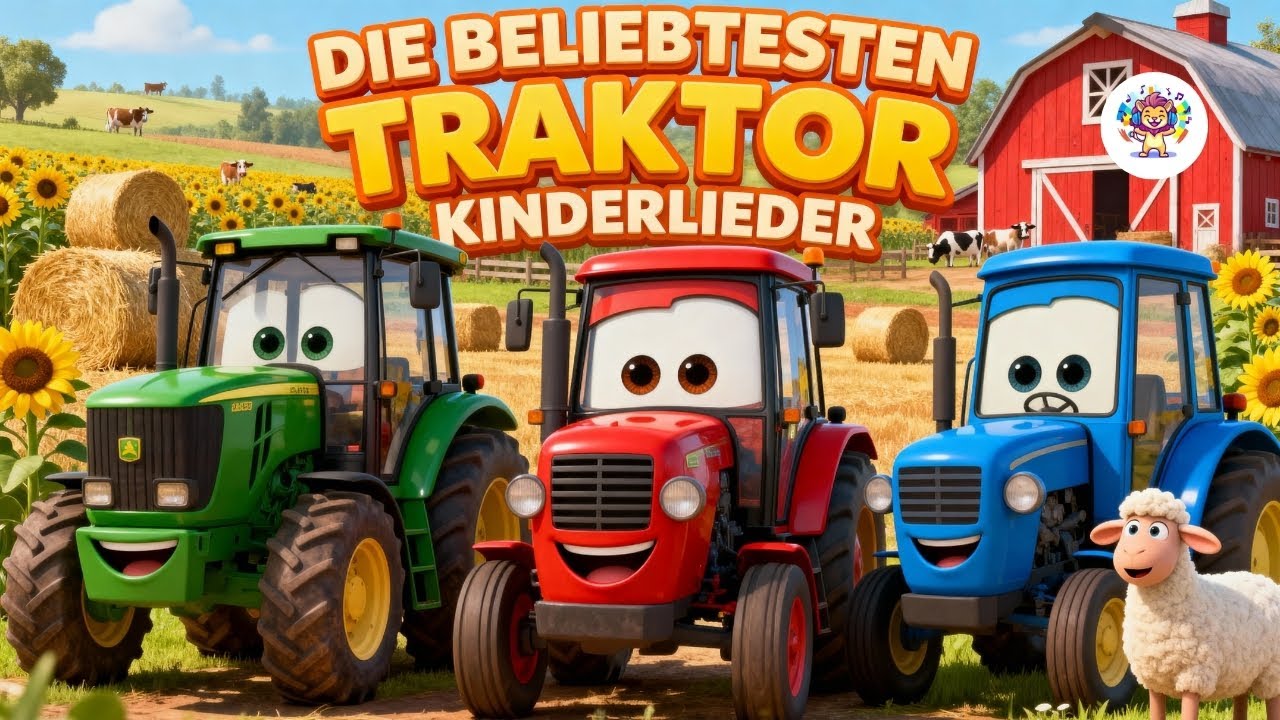 🏆 Die beliebtesten Traktor Kinderlieder (Deutsch)