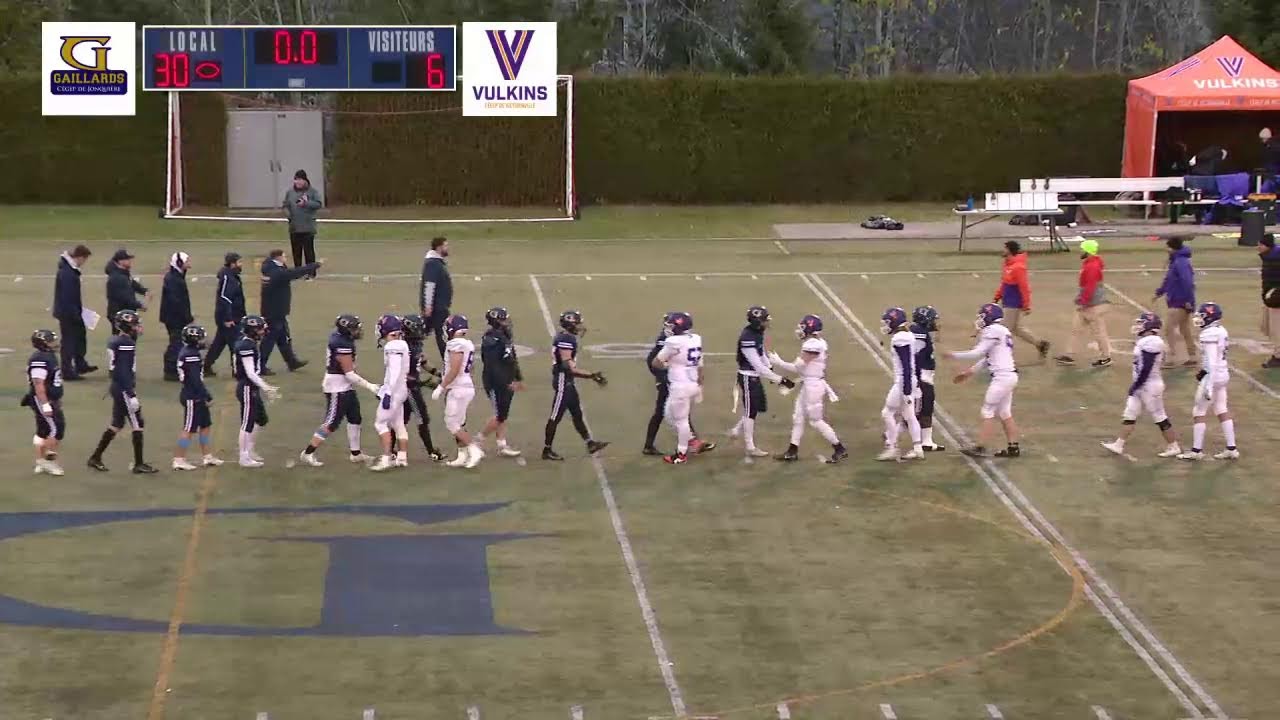 RSEQ Football D3 🏈 QF: Victoriaville @ Jonqui&egrave;re [2025-11-02]