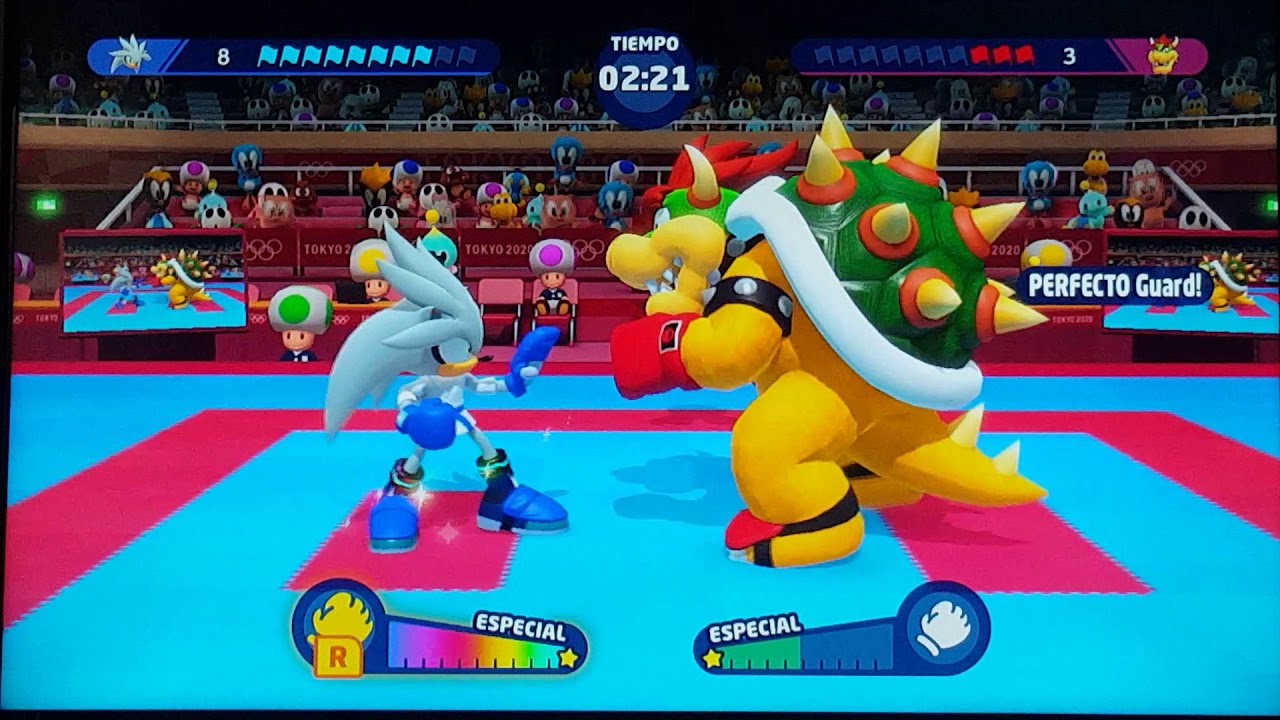 Mario & Sonic Tokyo 2020 Karate #53 (Silver)