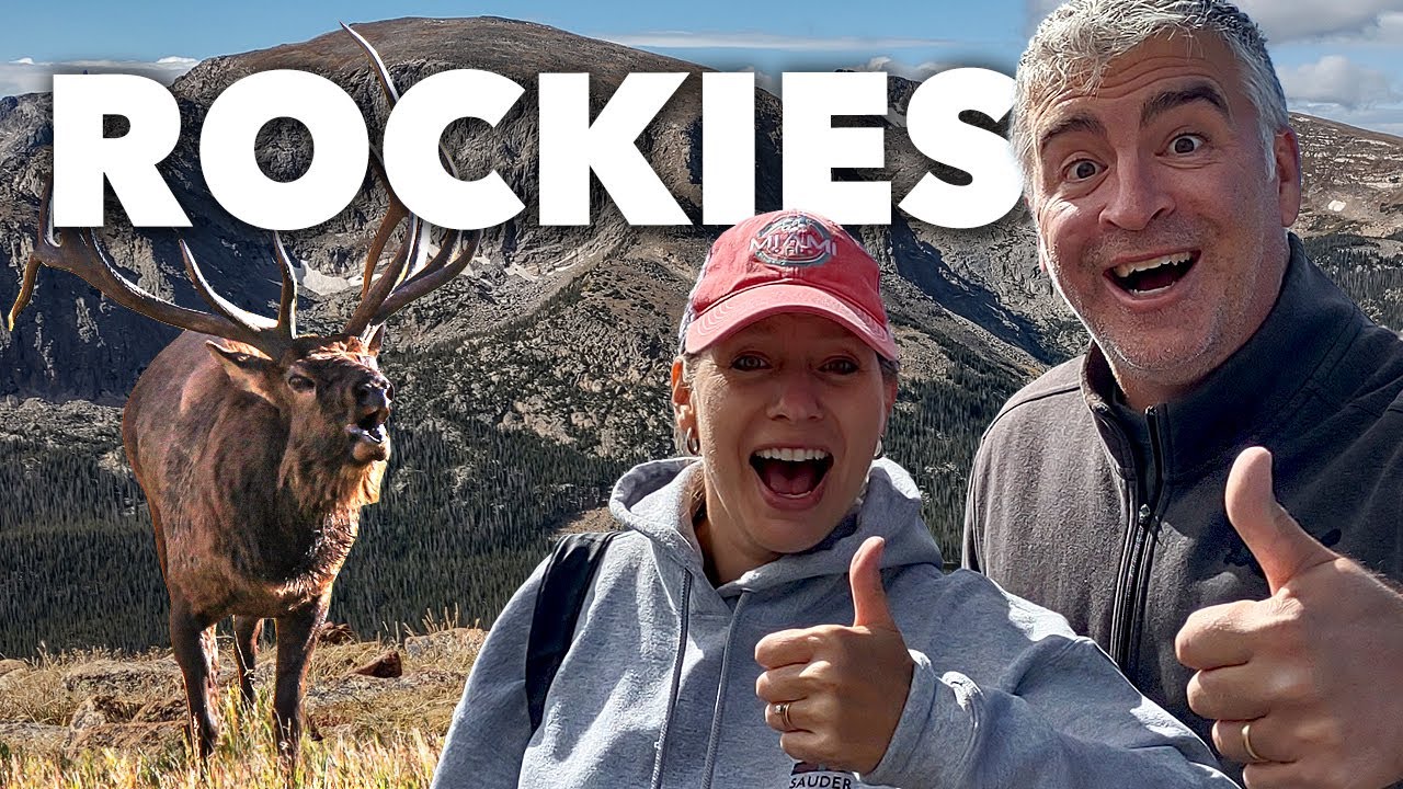 Elk rutting & spectacular beauty at the Rocky Mountain National Park (Van life in Colorado)