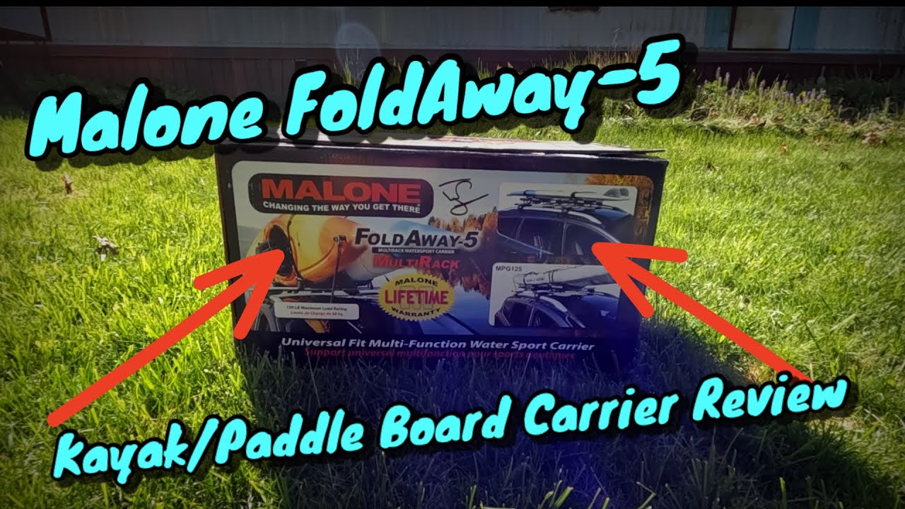Malone FoldAway-5 Kayak and Paddleboard Racks Review