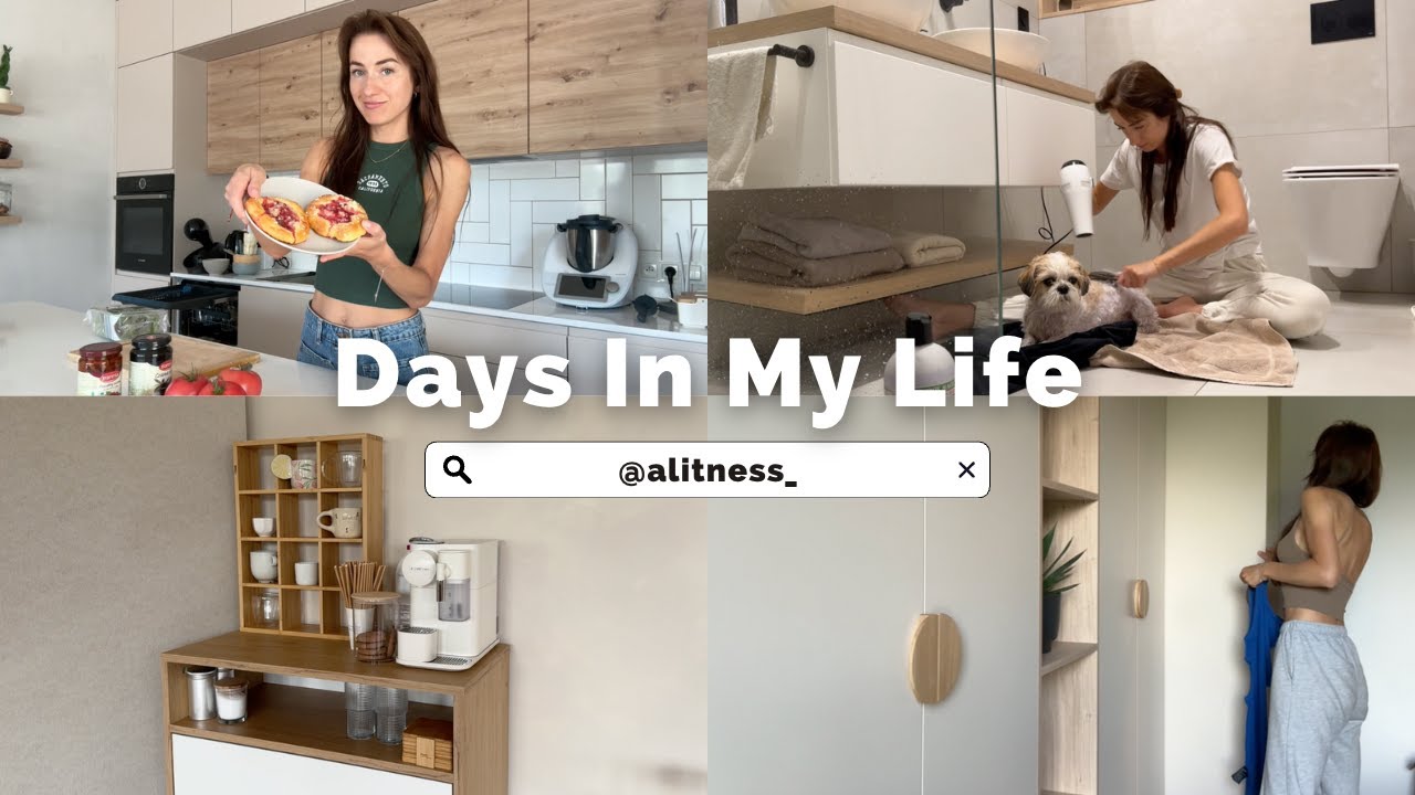 Days in my life ❤️ Gotowa garderoba | Ogarnianie ciuchów | Strzyżenie pieska | Czas dla bliskich 🌸