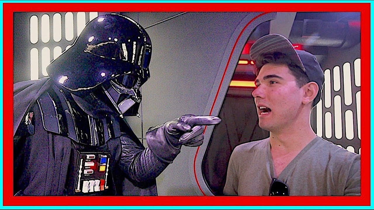 DARTH VADER INTERROGATES REBEL SPY At Star Wars Launch Bay | DisneyLand Vlog Day 4