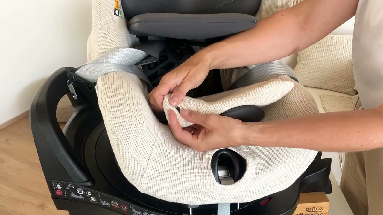 Britax Römer DUALFIX Familie Sommerbezug | Korrektes Anbringen