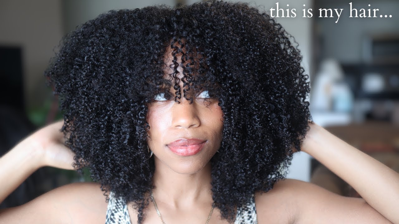 THE BEST NATURAL HAIR WIG I'VE EVER WORN | HERGIVENHAIR Something About Mary Unit (Style B) 🔥