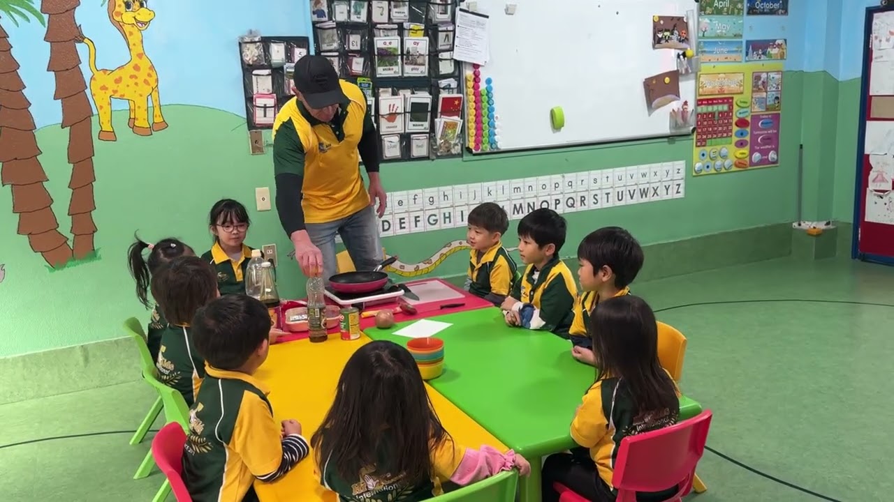 Preschool intro to cooking #English#childcare #preschool#育児#Kawasaki#英語の幼稚園#英語育児#川崎#蒲田#横浜#川崎子供英語教室