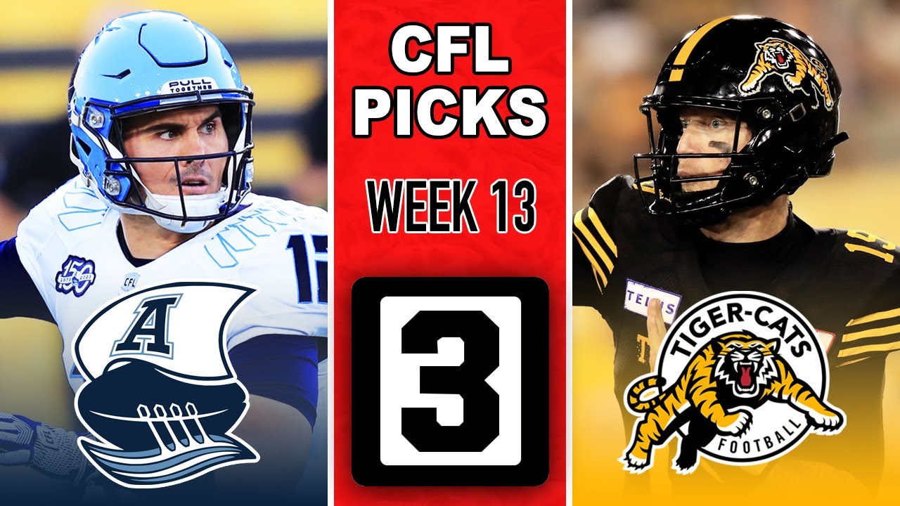 ARGONAUTS vs. TIGER-CATS CFL Picks and Predictions (Week 13) | CFL Free Picks Today