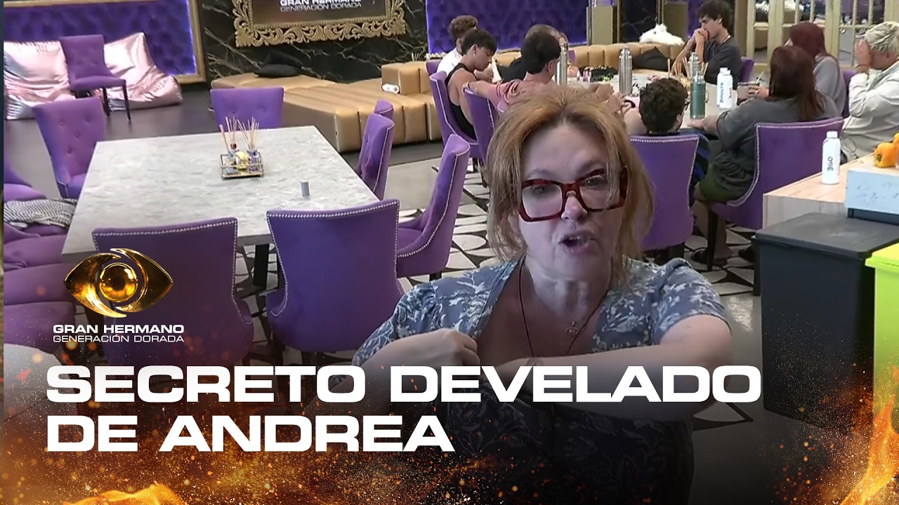 Andrea le mostró a la cámara los saquitos de te que se guarda y esconde - Gran Hermano 2026