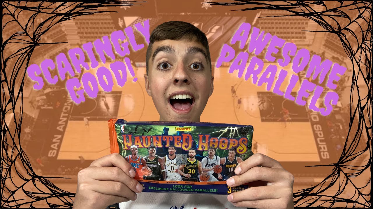 These Cards Gave Me The Chills! 2023-24 Haunted Hoops Booster Bundle! (Wemby?)