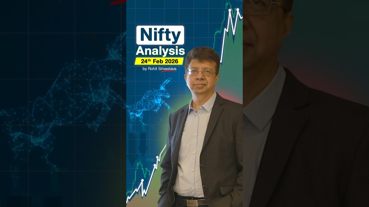 Nifty Prediction For Tomorrow 24 February 2026 By Rohit Srivastava | Indiacharts